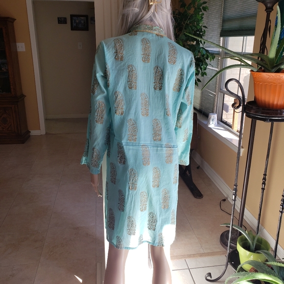 Juliet Dunn London Dress Kaftan size 2 - Picture 7 of 10